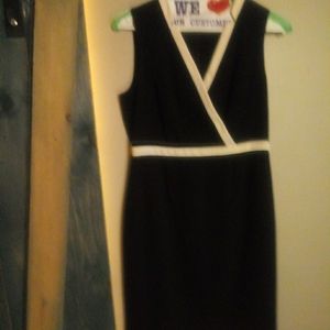 Black and white dress